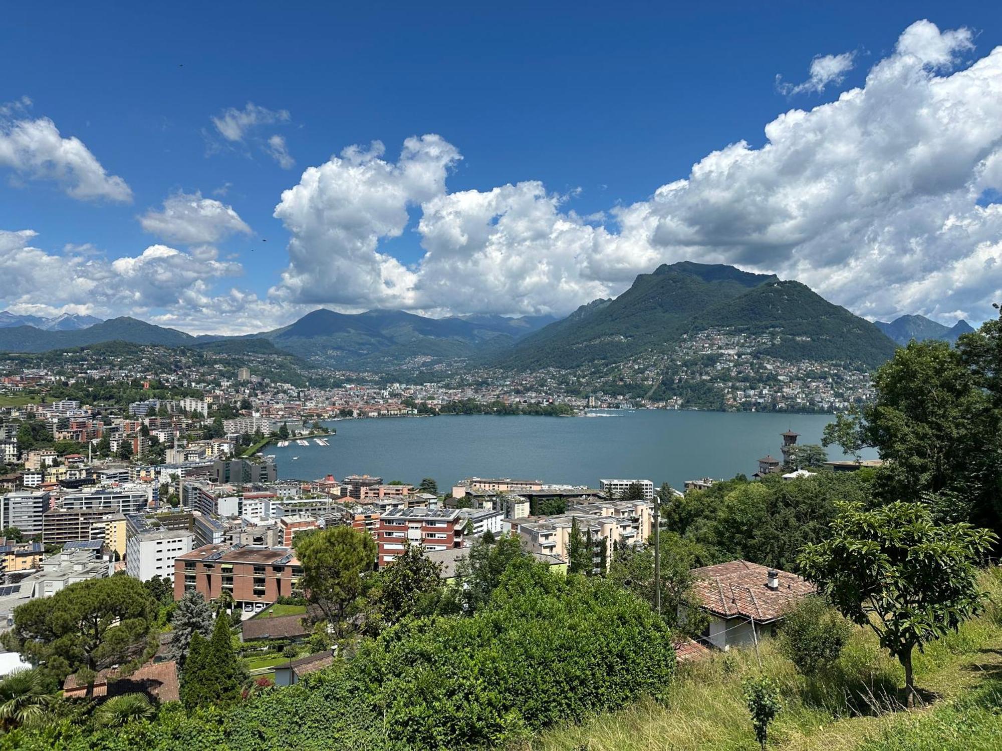 Ferienwohnung Charming New 1Br Oasis Near Lake Lugano Exterior foto